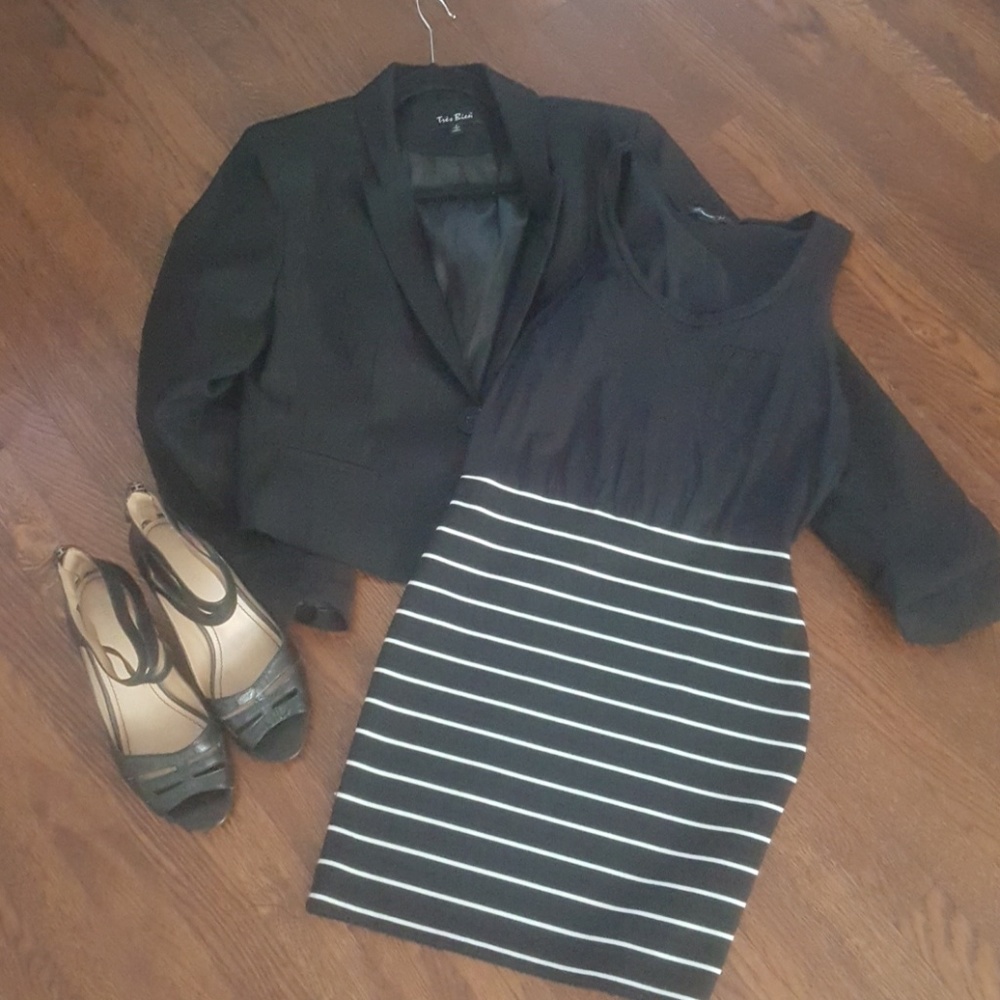Black blazer M/L